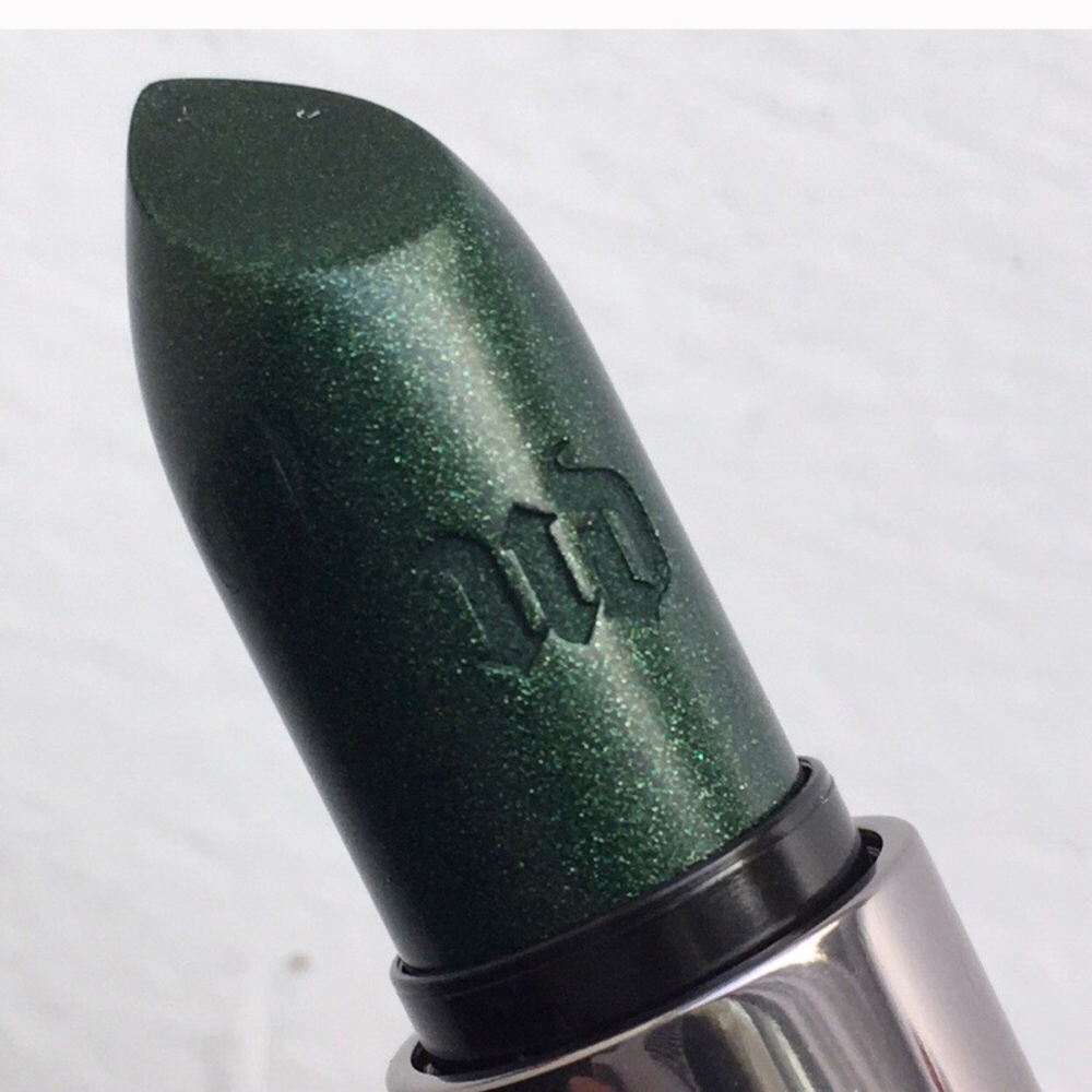 NEW Urban Decay “Junkie” metallized green lipstick